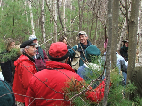 Dave Kittredge speaks with Massachusetts landowners during a Keystone workshop. 